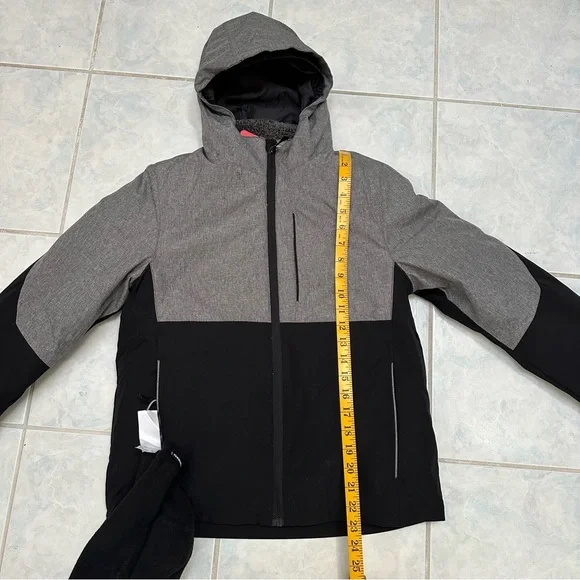 NWT Gerry Boys Systems Black and Gray Jacket size Medium - Picture 4 of 14